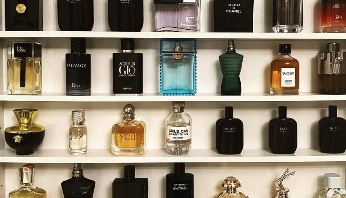 How do you organize a lot of perfume?
