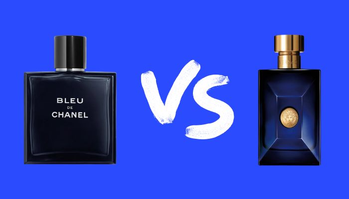 Versace Dylan Blue vs Bleu De Chanel Eau de Parfum in this